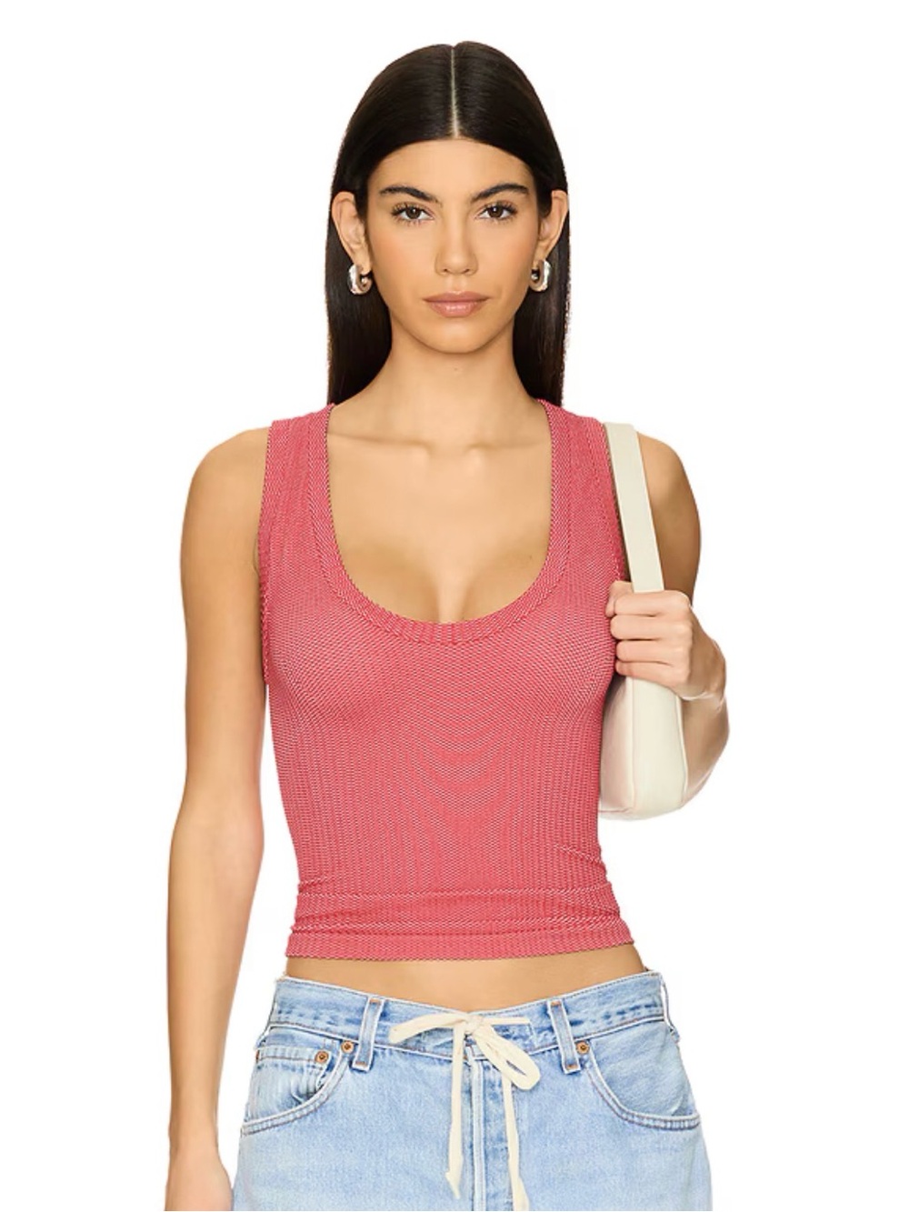 Free people intimately clean slate crop tank XS/S great condition!